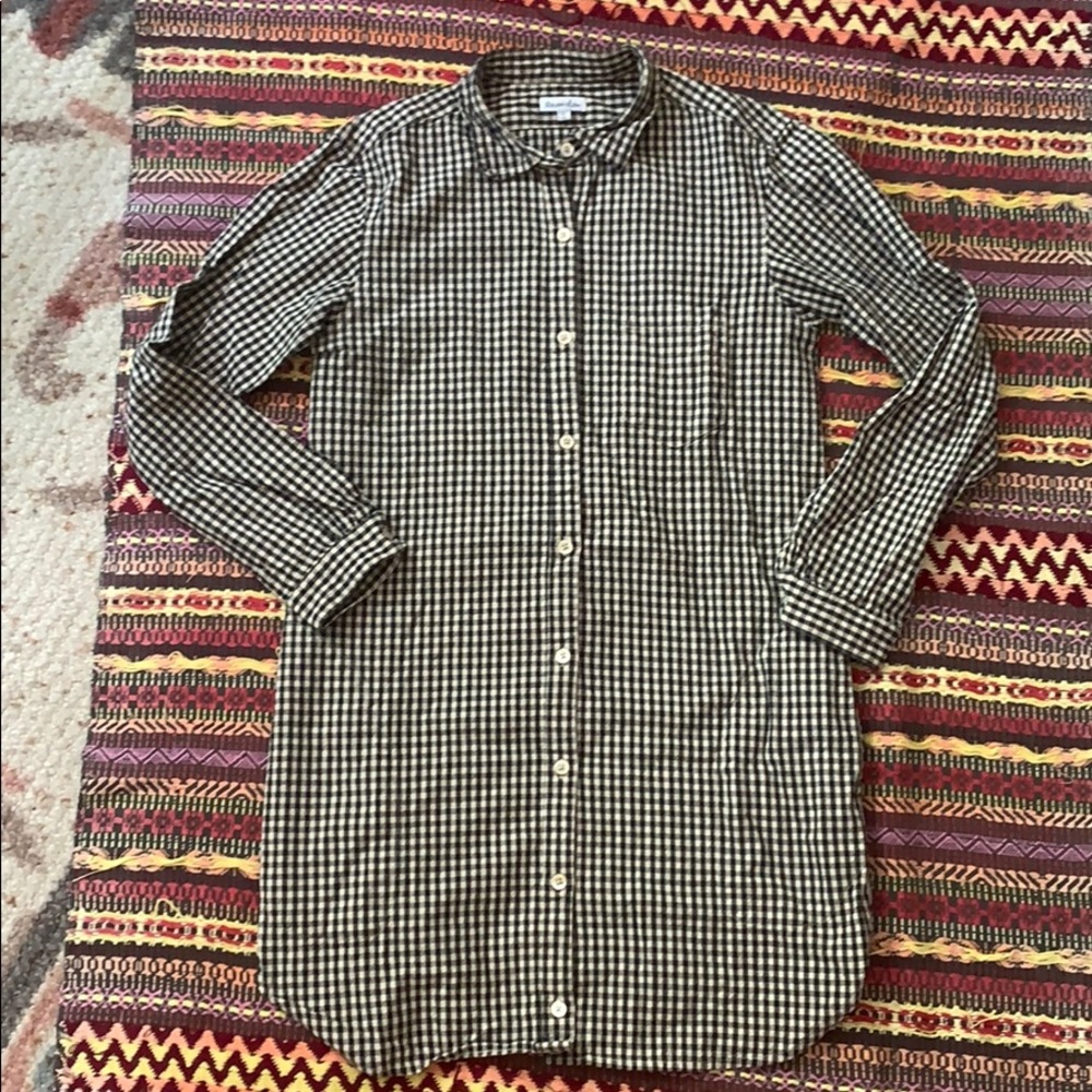 Steven Alan Gingham Shirt Dress